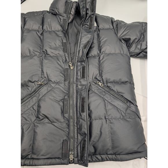 The North Face DOWN 550 Mens Large Black Puffer Jacket Cold Weather Snow Outdoor - Picture 7 of 12